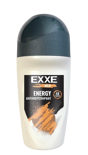 Дезодорант мужской EXXE MEN ENERGY антиперспирант( ролик), 50 мл