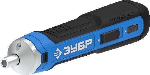 ЗУБР ZUBR GO 4 Vmax, аккумуляторная отвертка, кейс, 33 биты, Профессионал (PSD-4S)