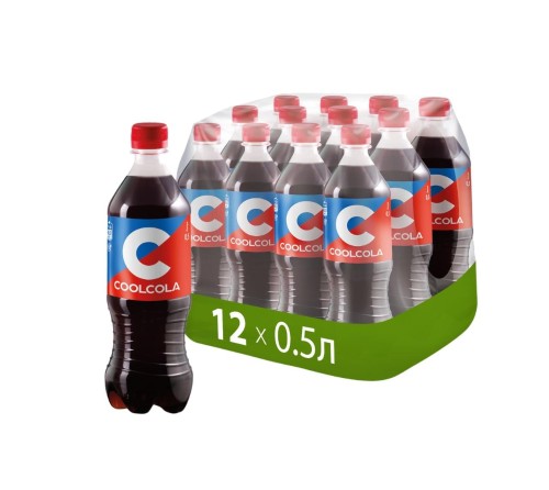 Напиток Cool Cola сильногаз. ПЭТ 0,5л 12шт/уп