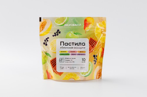 Ассорти из яблочной пастилы, 200г