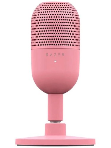 Микрофон игровой для компьютера Razer Seiren V3 Mini, розовый (RZ19-05050200-R3M1)
