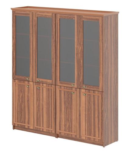 Шкаф комбинированный RAUT RHC 180.2, орех даллас, 1808х466х2023 мм