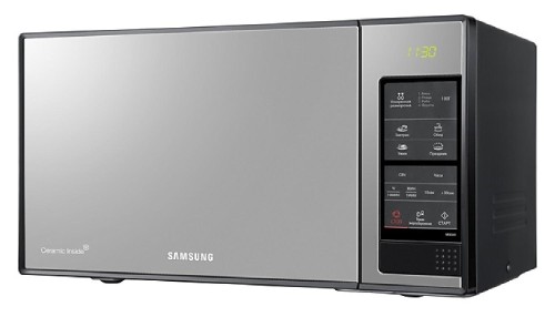 Микроволновая печь Samsung ME83XR/BWT 1150Вт/Зеркальный/23л