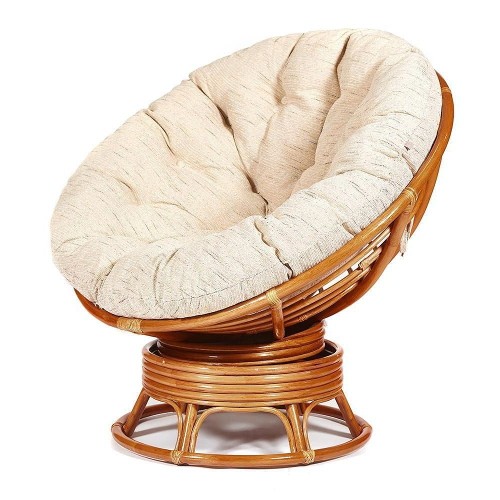 Кресло-качалка PAPASAN с подушкой, сognac Кресло-качалка PAPASAN с подушкой, сognac
