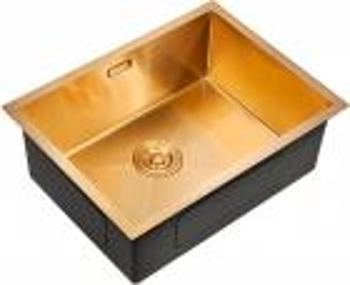 Кухонная мойка Milacio Denia 58 Steel (MC.77458) золото