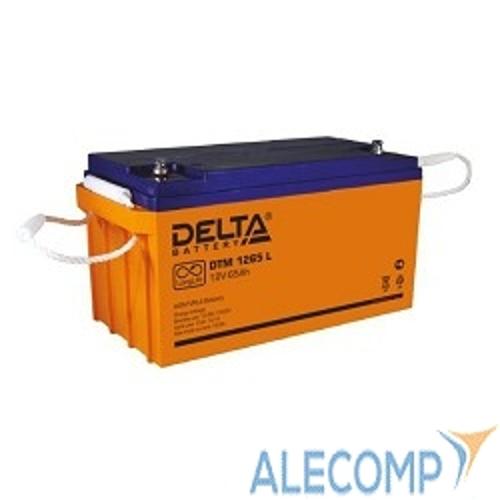 Аккумулятор Delta DTM 1265 L (65Ah, 12V) DTM1265L