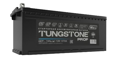 Аккумулятор Tungstone Prof 6СТ-195L(4) болт