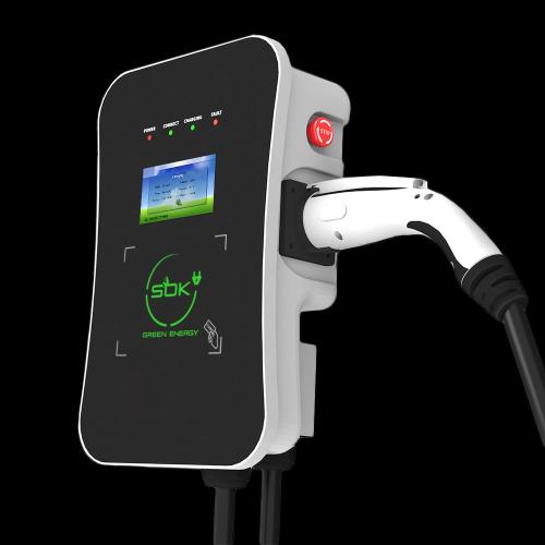 Зарядная станция Sakura Printing Green Energy серии M3W Wallbox EV Charger SM3W10732542-5wf