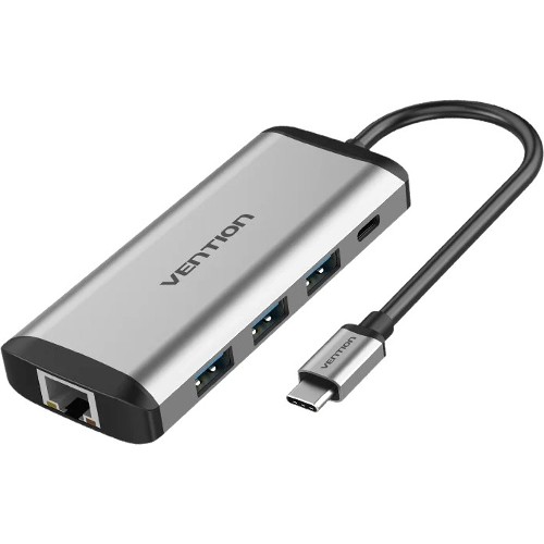 Мультифункциональный хаб Vention USB Type C 9 в 1 Vention THAHB