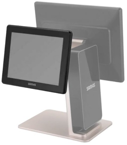 POS-монитор Монитор  9.7“ Sam4s для Jupiter, DP (DisplayPort), встраиваемый черный, безрамочный, FCD-100/DFZNPGN(STD)