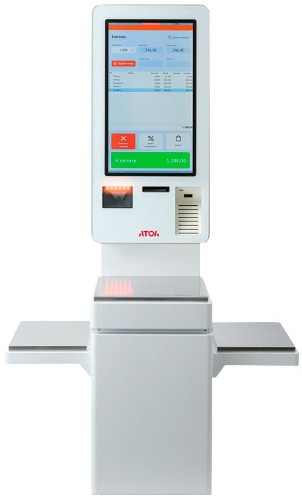 Стойка Тумба со стойкой без выреза под весы для АТОЛ КСО 3ххх/ 4xxx (63087)