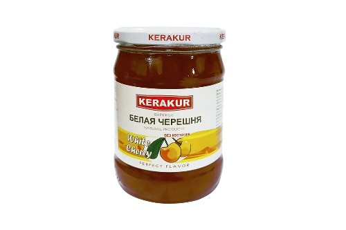 Варенье KERAKUR из белой черешни 610 г