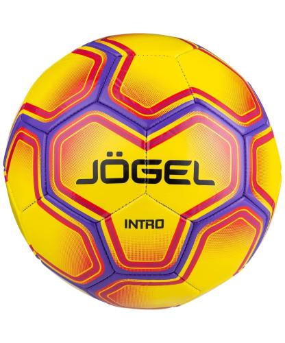 Мяч футбольный J?gel Intro №5, желтый (BC20) 1/30,УТ-00017588