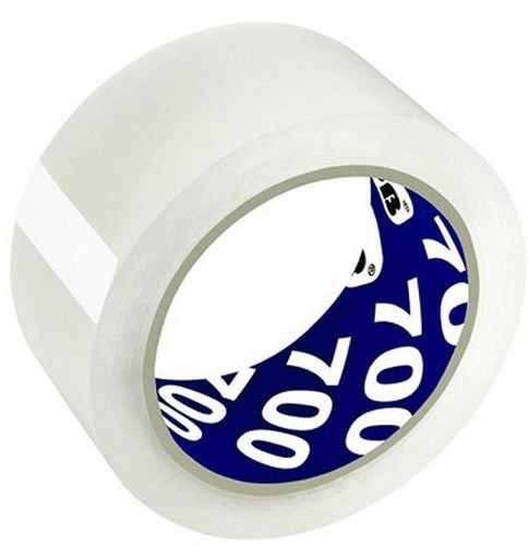 Клейкая лента упаковочная Unibob 70047-01 50 мм х 66 м,