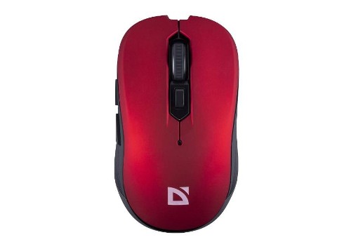 Defender Беспроводная оптическая мышь Gassa MM-105 красный,6D,800-1600dpi,бесшумн