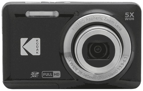 Фотоаппарат Kodak FZ55 Black, 5-х кратный опт зум, 16Мп, встр аккум