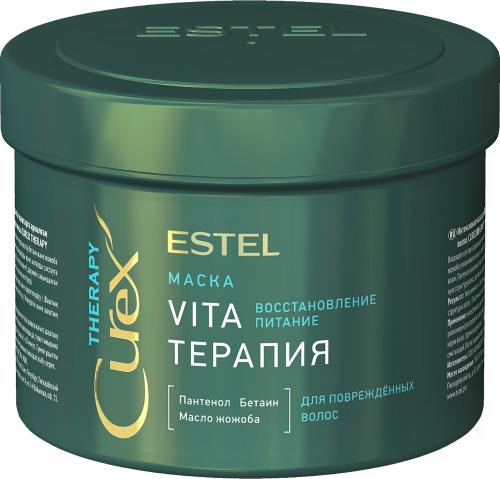 Маска Vita-терапия для поврежденных волос CUREX THERAPY 500мл CR500/M5