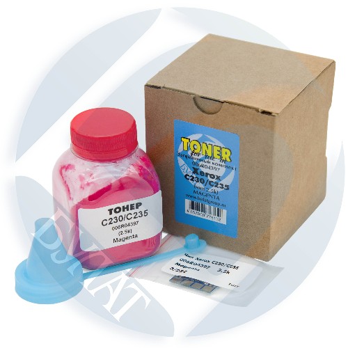 Заправочный комплект БУЛАТ 006R04397 Тонер, чип пурпурный (2500стр.) для Xerox C230, C235