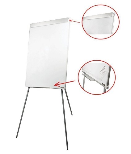 Доска-флипчарт магнитно-маркерная 70х100 Доска-флипчарт магнитно-маркерная 70х100