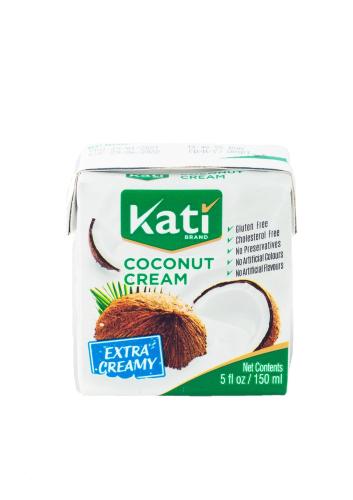Сливки Кокосовые KATI, растительные жиры 24%, 150 мл тетрапак