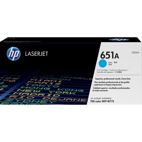 Тонер-картридж HP 651A Cyan Original LaserJet Print Cartridge (CE341A)