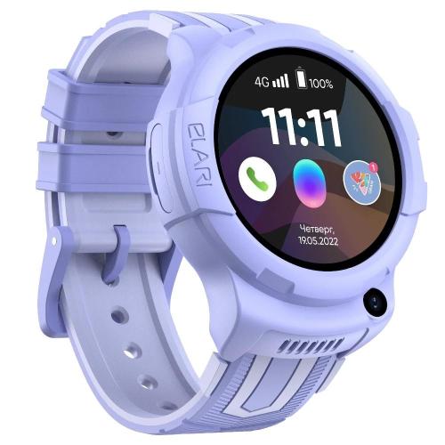 Смарт-часы детские Elari 4G Wink Android 8.1. Цвет: лиловый(4G-W-PUR)