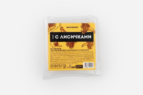 Сыр с лисичками, 200г