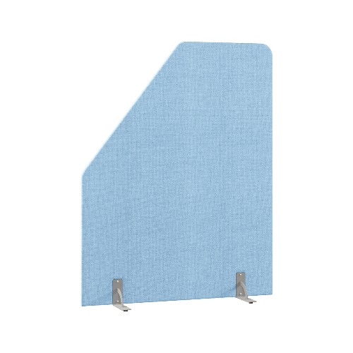 Акустическая перегородка на фетровых опорах RAND Acoustic RA.S.F-140/180, голубой, 1400х28х1800 мм
