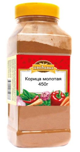 Приправа Индана корица молотая, 450г