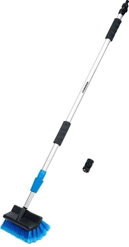 GRINDA RH-T, диаметр соединения 1/2", телескопический удлинитель, щетка для мытья, коннекторы 1/2", набор для мойки, PROLine (8-428486)