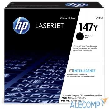 W1470Y Cartridge HP 147X для LJ M611/M612/M634/M635/M636, черный (42 000 стр.)