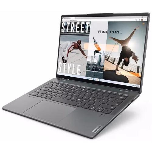 Ноутбук Lenovo Yoga 7 14IRL8 14"1920x1200 OLED/Touch/ i5 1340P1.9Ghz/ 16Gb/512Gb SSD/Intel Iris Xe/71WHr/1.49kg/storm grey/Win11Home 65W, Pen, RU kbd