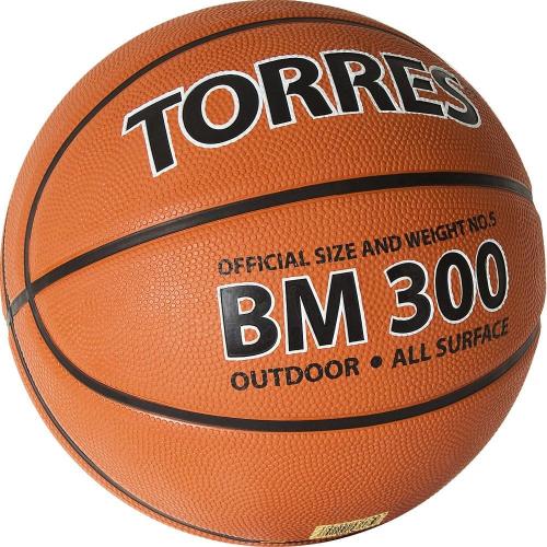 Мяч баскетбольный  TORRES BM300 р.5, S0000060400