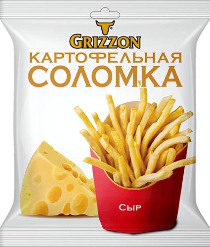 Соломка Grizzon 80г Сыр (80г*20шт)