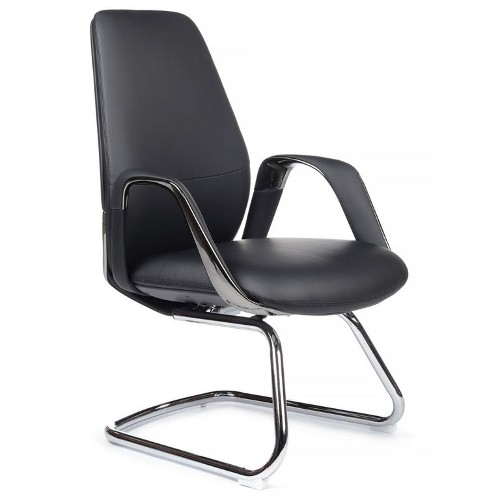 Кресло Riva Design Napoli-SF YZPN-YR022 Черный натуральная кожа