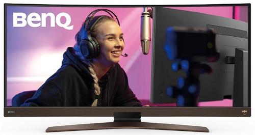 9H.LK3LA.TBE BENQ 37,5" EW3880R Curvature 2300R  LED 3840x1600 4ms 21:9 300cd/m2 1000:1 178/178 2*HDMI DP USB -C Speaker  HAS Swivel Metallic Brown-Black