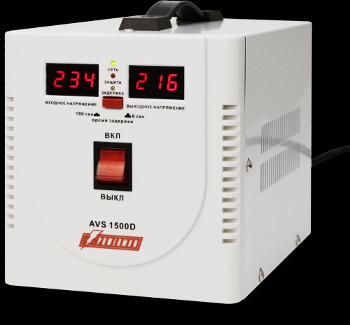 Стабилизатор POWERMAN AVS 1500D Стабилизатор POWERMAN AVS 1500D