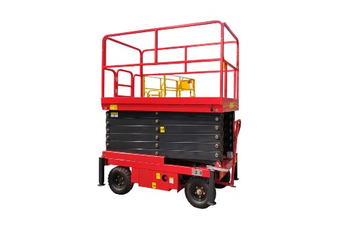 Подъемник ножничный самоходный 500 кг 9/11 м TOR SJY-0,5-9DC аккумуляторный (G), шт