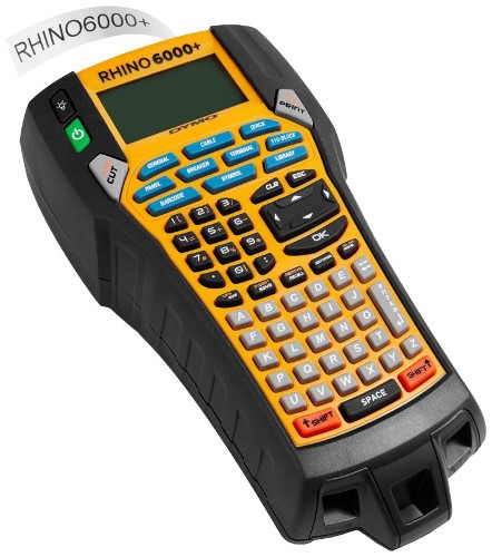 Принтер индустриальный ленточный DYMO Rhino 6000+, кейс, 24 мм (DYMO2122966)