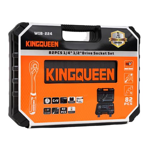 Набор инструментов KINGQUEEN 82 пред, 72 зуба, WIB-224