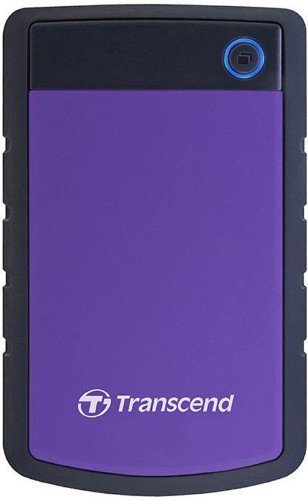 Портативный HDD Transcend StoreJet 25H3 2Tb 2.5, USB 3.0, фиол, TS2TSJ25H3P