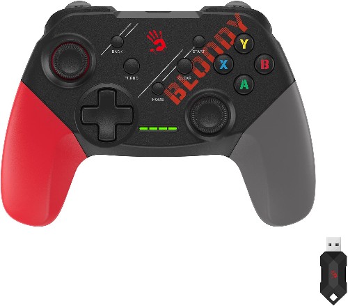 Геймпад A4Tech GPW50 Sports черный/красный USB Беспроводной виброотдача обратная связь (GPW50 SPORTS RED)