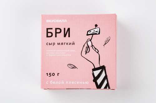 Сыр мягкий с белой плесенью "Бри", 150 г