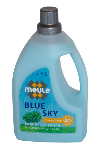 Кондиционер для белья MEULE Blue SKY Softeher Голубое небо конц 1,5л