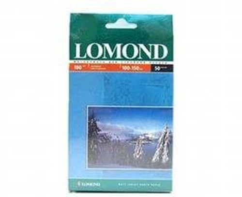 Фотобумага LOMOND Односторонняя Матовая, 180г/м2,A6 (10X15см) 50л. для струйной печати.