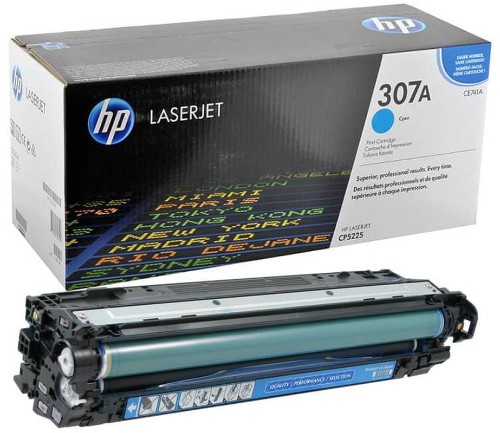 Картридж лазерный HP 307A CE741A гол. для CLJ CP5225