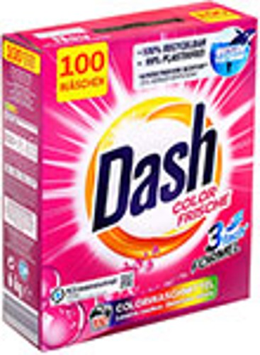 Аксессуар для стиральной и сушильной машины Dash Color Frische 3 fash FORMEL 6 кг, 100 стирок