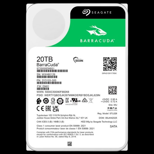 Жесткий диск Seagate ST20000DM001
