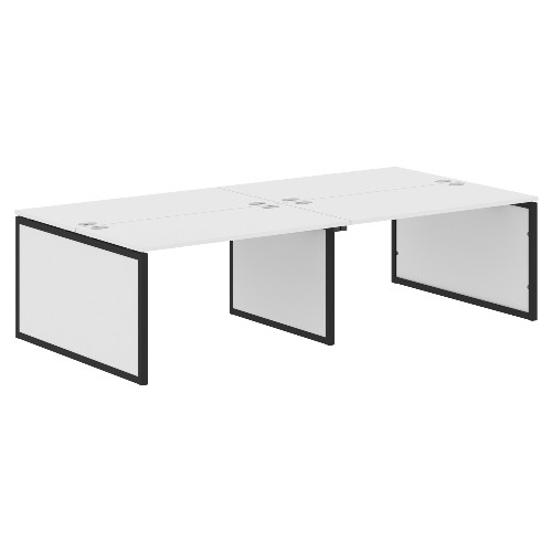 Бенч-система XTEN-QP XQPWST 2814, белый/антрацит, 2800х1406х750 мм Бенч-система XTEN-QP XQPWST 2814, белый/антрацит, 2800х1406х750 мм