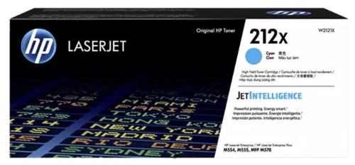 W2121X HP 212X High Yield Cyan Original LaserJet Toner Cartridge